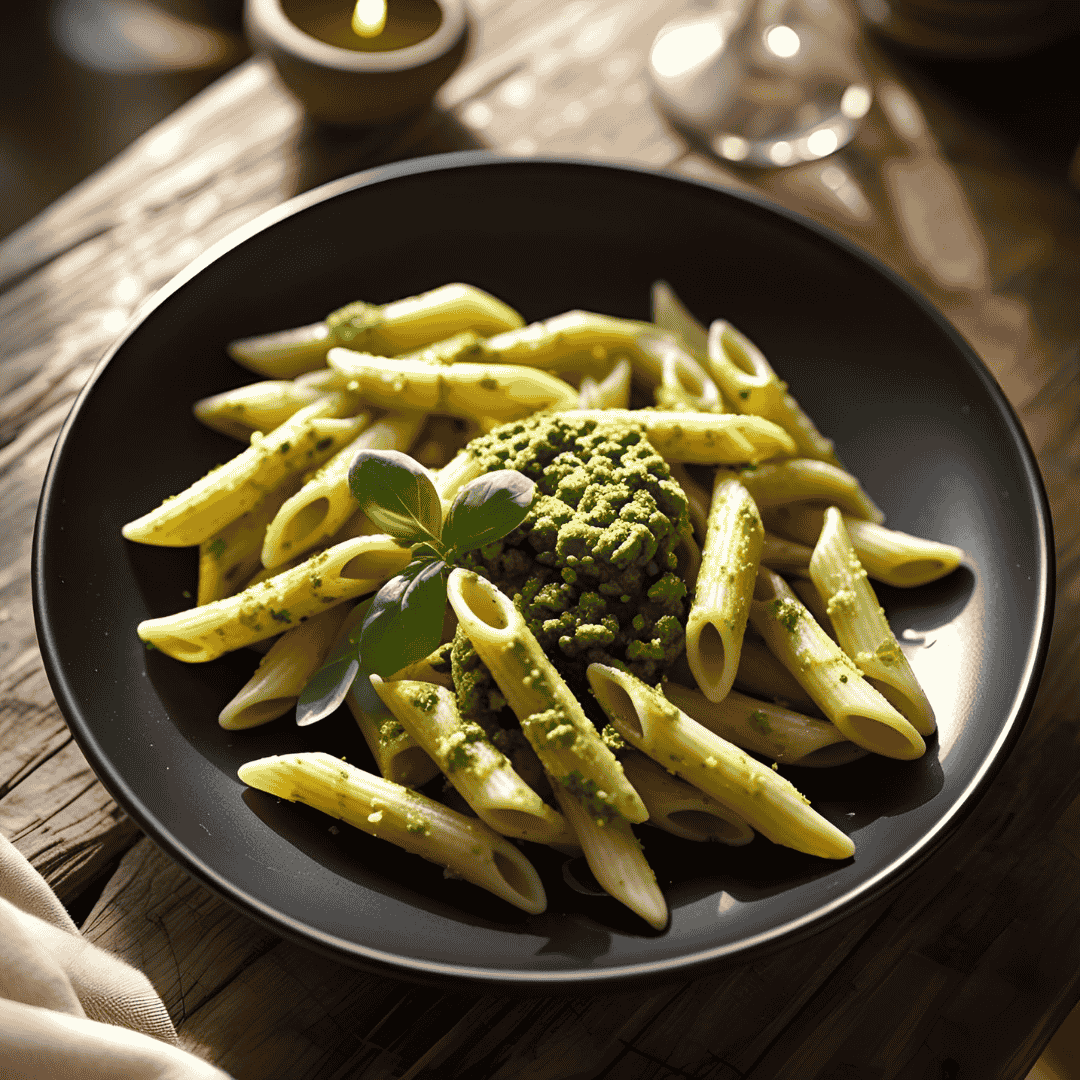 Penne con Pesto alla Siciliana